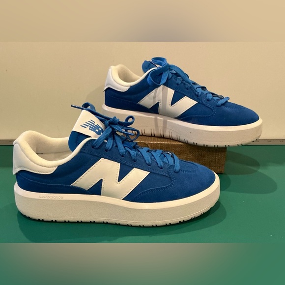 New Balance CT302CSB Blue Oasis/White Suede Sneakers Men’s 7 Women’s 8.5 - Picture 3 of 10